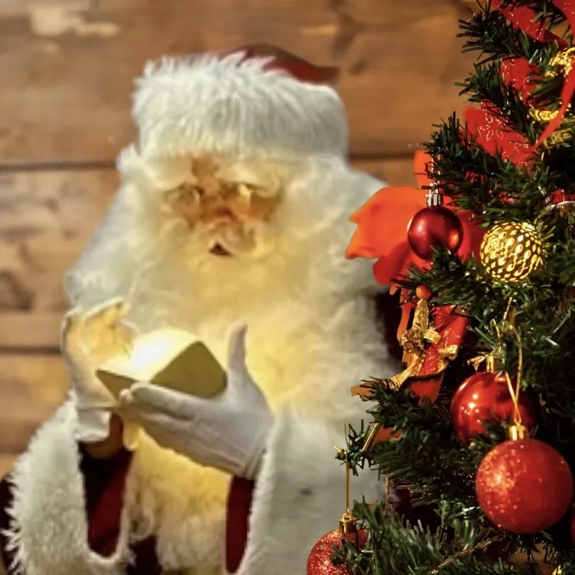 Julemandens videohilsen