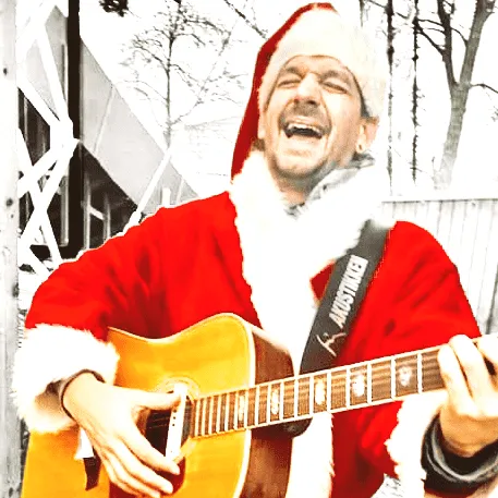 Julemanden med guitarnissen